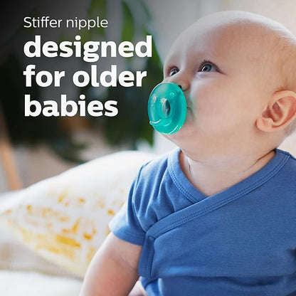 Philips Avent Soothie 3-18 months, blue/blue 4 pack, SCF192/46
