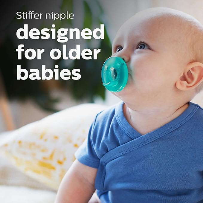 Philips AVENT Soothie 3-18 months, green/green 4 pack, SCF192/45