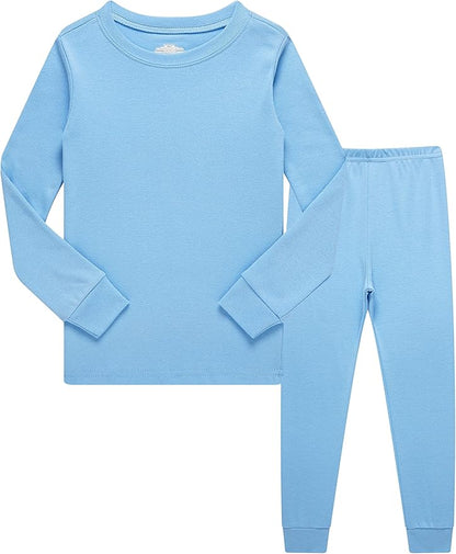 Family Feeling Little Big Boy Pajamas Sets 100% Cotton Pjs