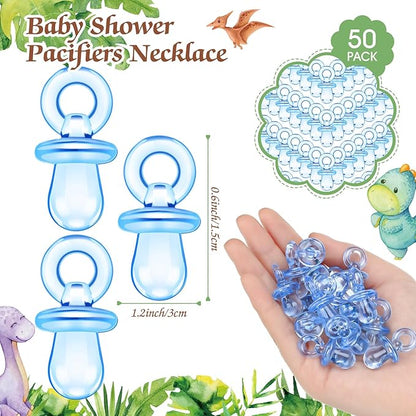 Thyle 51 Pcs Pacifier Hunt Baby Shower Games Include Baby 50 Acrylic