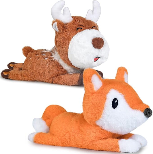 iPlay, iLearn Wrist Pals Toddler Plush Toys Slaps Bracelets 2Pcs 12" 2 3 4 5 6 7 8 Baby