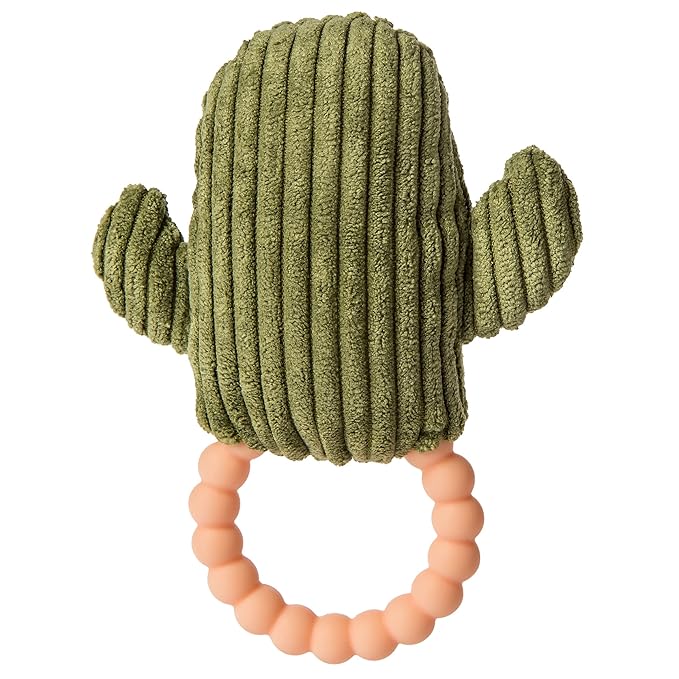 Mary Meyer Sweet Soothie Soft Baby Rattle with Teether Ring, 6-Inches