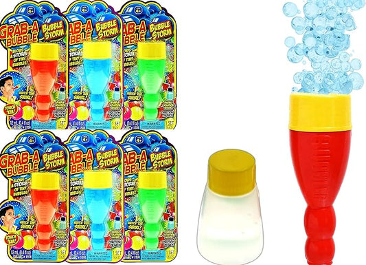 JA-RU Grab a Bubble Storm Touchable Bubbles Blowing Toy (6 1508-6p