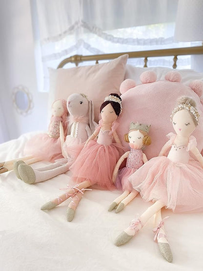 MON AMI Juliet The Prima Ballerina Stuffed Doll - 22”, Plush Ballerina Doll for Girls