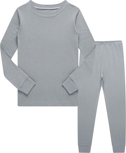 Family Feeling Little Big Boy Pajamas Sets 100% Cotton Pjs