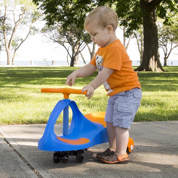 Wiggle Car Ride on Toy - Easy-to-Use Kid Car for Ages 3 Years and Up with No Batteries, Gears