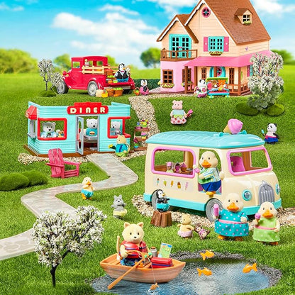 Li’l Woodzeez – Toy Patio – Doll Furniture – Playhouse Accessories – Playset for Kids – 3 Years + – Outdoor Patio Set