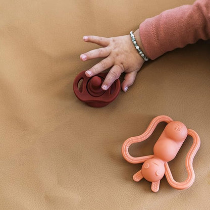 Doddle & Co. The Chew Butterfly Teether with Poppable Bubbles | Toddler Teething Fidget Toy for Baby 1