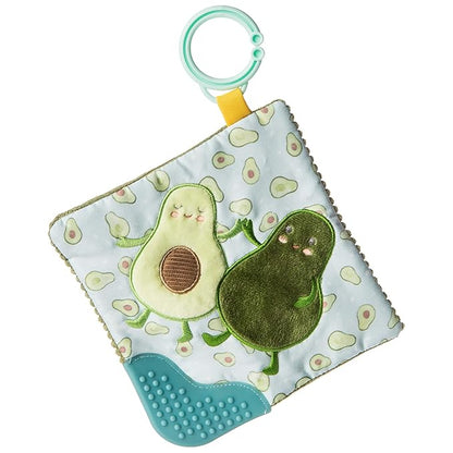 Mary Meyer Crinkle Teether Toy with Baby Paper and Squeaker, 6 x 6-Inches (44141)