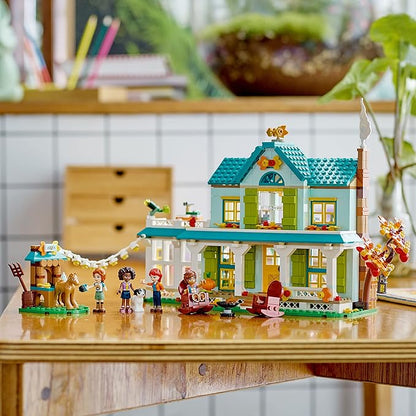 LEGO Friends Autumn's House 41730, Dolls House Playset with Accessories, Toy Horse & Mia Mini-Doll, Toys for Girls and Boys 7 Plus Years Old, Birthday Gift Idea