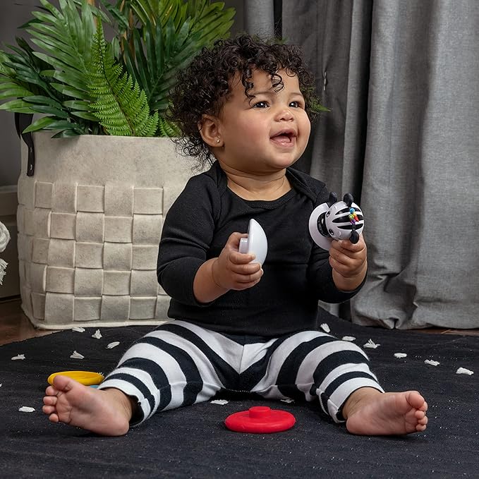 Baby Einstein Stack & Wobble Zen BPA Free Teether Toy 3 Months