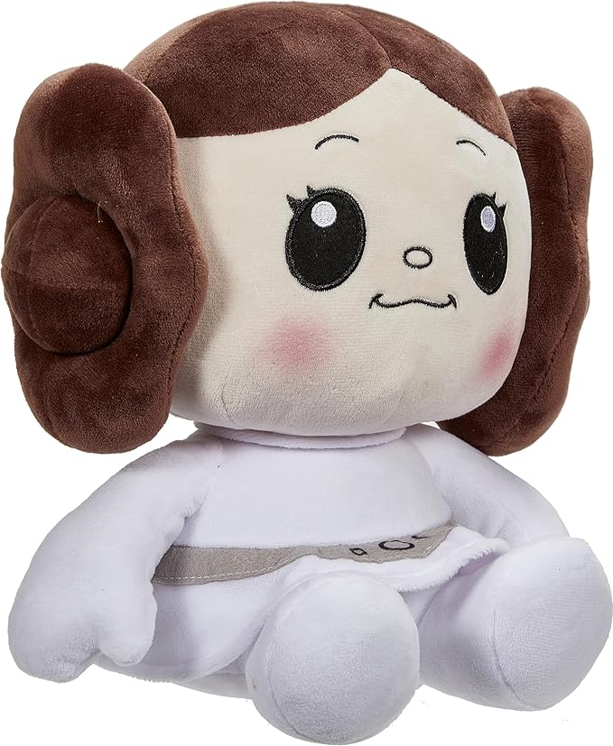Star Wars Return of the Jedi Plush Toy, Snug Club Princess Leia Soft Character Doll 40th Anniversary, 7-Inch