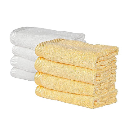 8-Pack Organic Baby Washcloths - Super Soft Rayon Washcloth, Baby Wash Cloths