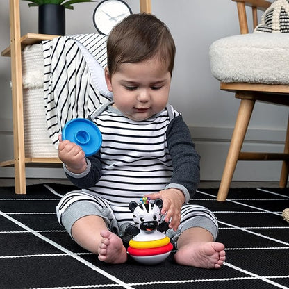 Baby Einstein Stack & Wobble Zen BPA Free Teether Toy 3 Months