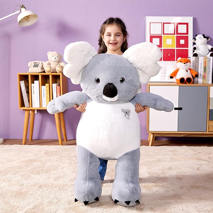 IKASA Large Koala Stuffed Animal Plush Toy,30" Giant Koala Cute Jumbo Soft Toys