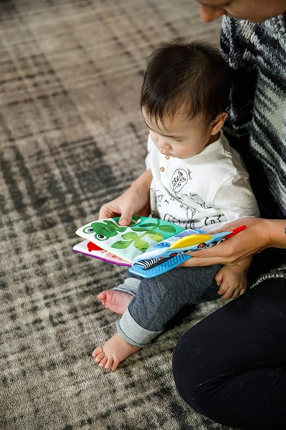 Baby Einstein Curious Explorers Teether Book Take-Along Toy, Ages Newborn +