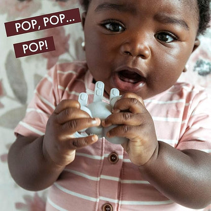 Doddle & Co. The Chew Teether with Poppable Bubbles | Toddler Teething Fidget Toy for Baby 2 |