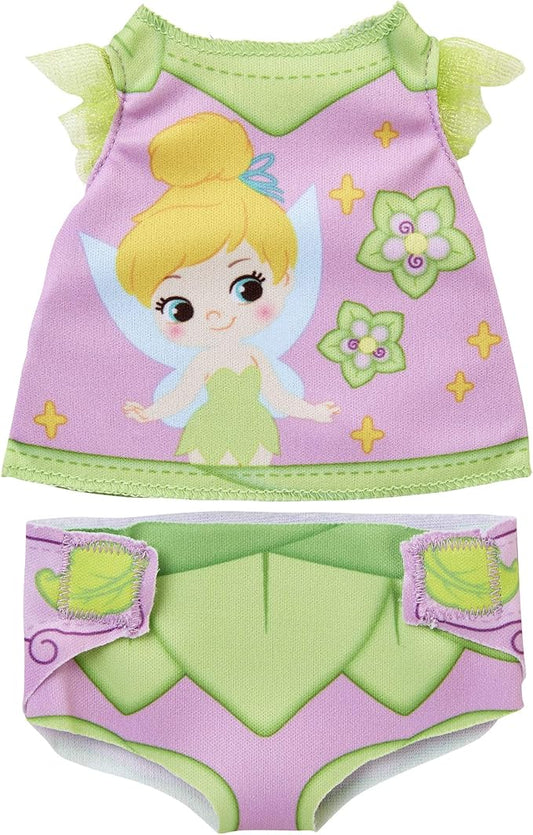 Baby Doll Clothes & Accessories, Tinker Bell Diaper Accessory Pack Inspired by Disney's Tinker Bell Character! Includes Doll T-Shirt