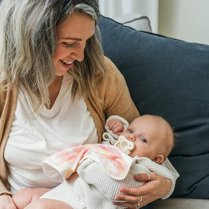 Dr. Brown's Lovey Blanket with Beaded Ring Teether and HappyPaci