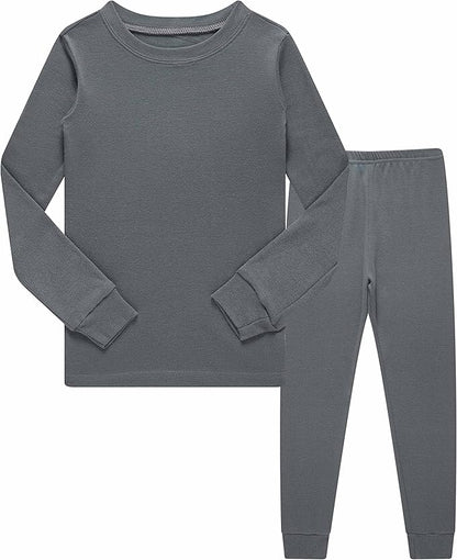 Family Feeling Little Big Boy Pajamas Sets 100% Cotton Pjs