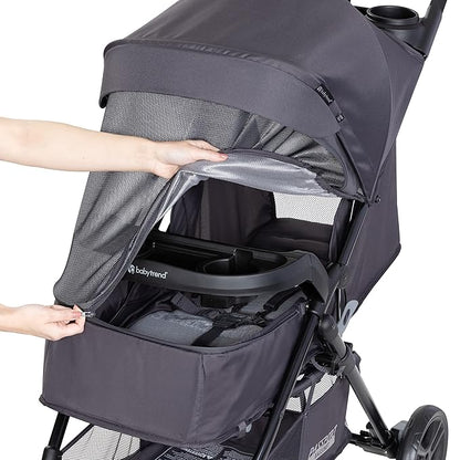 Baby Trend Passport® Carriage Stroller, Silver Sky