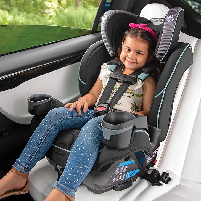 Evenflo EveryFit 3-in-1/All4One Convertible Car Seat (Winston Gray)
