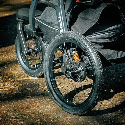 Chicco TRE® Jogging Stroller, All-Terrain Stroller, Compatible with Chicco Infant Car Seats (not Included), Baby Travel Gear | Galaxy/Black