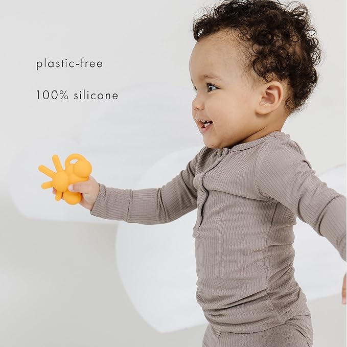 Doddle & Co. The Chew Sunshine Teether with Poppable Bubbles | Toddler Teething Fidget Toy for Baby 1