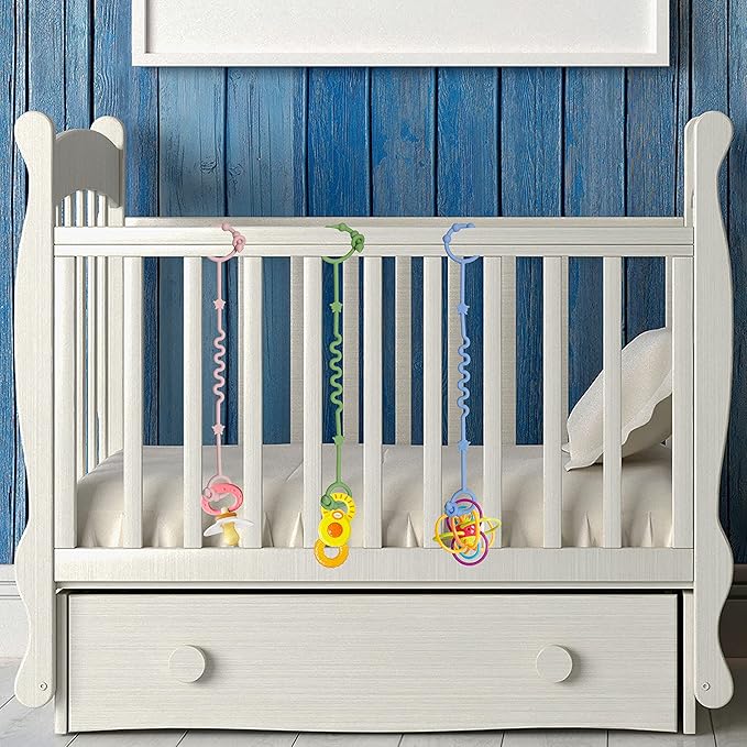 Toy Straps for Baby,RTMOK Silicone Setpacifier Clip