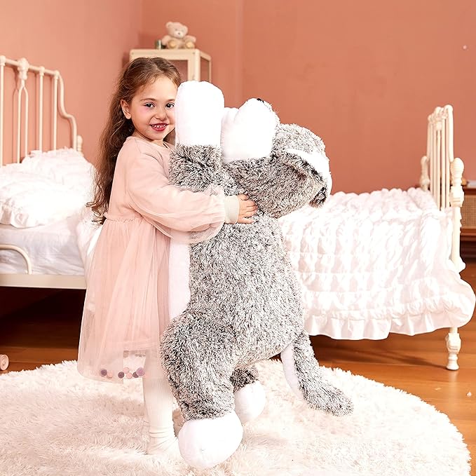 IKASA Giant Wolf Stuffed Animal Plush Toy, 30 Inches Big