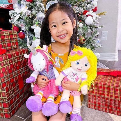 Soft Plush Baby Doll - 18 Inch Rag Dolls for Girls and Boys, Infants & Babies 1 Year