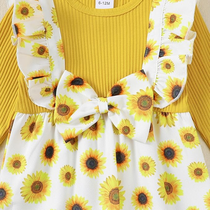 Newborn Baby Girls One Piece Romper Jumpsuit Cute Floral Print