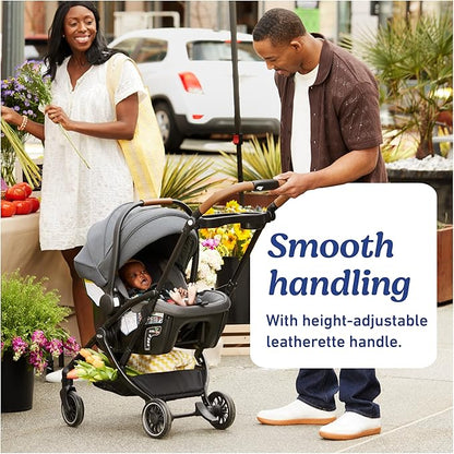 Graco Gomax Frame Stroller, Accepts All Graco Infant Car Seats, Backpack Style Lightweight Travel Stroller Frame