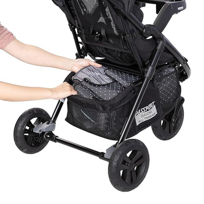 Baby Trend Passport® Seasons All-Terrain Stroller Travel System with EZ-Lift™ PLUS Infant Car Seat, Dash Black
