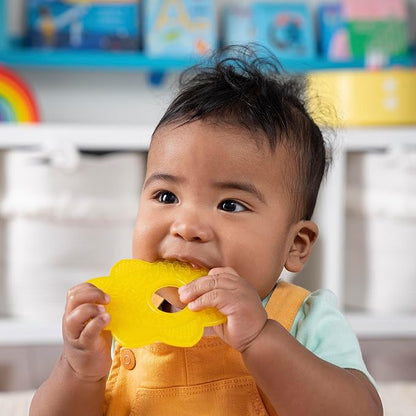 Bright Starts Sunny Soothers 2pk Multi-Textured Bpa Free Baby Teethers 3 Months+