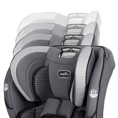 Evenflo EveryFit 3-in-1/All4One Convertible Car Seat (Winston Gray)