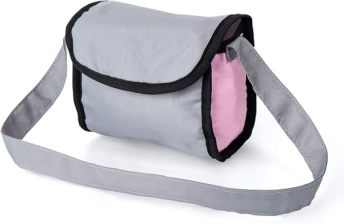Bayer Design Baby Doll Trendy Pram in Grey/Pink, 67 x 41 x 68 centimeters 1300800