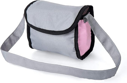 Bayer Design Baby Doll Trendy Pram in Grey/Pink, 67 x 41 x 68 centimeters 1300800