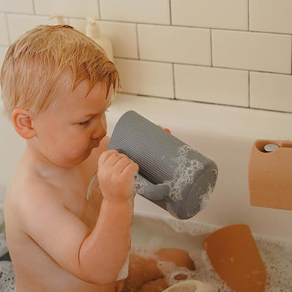mushie Baby Bath Rinse Cup | 100% Food Grade Silicone