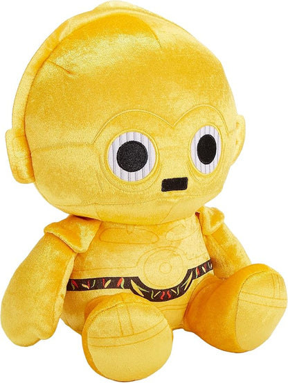 Star Wars Return of the Jedi Plush Toy, Snug Club C3-Po Soft Character Doll 40th Anniversary, 7-Inch