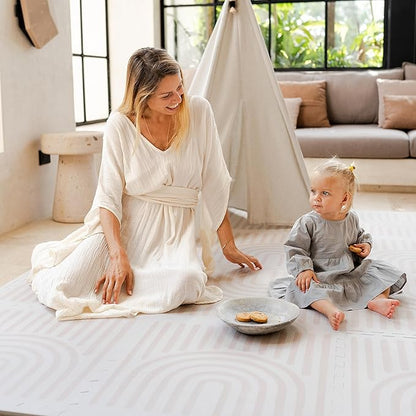 Toddlekind Playmat - Premium Foam Playmat, 4 x 6 feet Premium Quality Foam Play Mat for Babies/Toddlers
