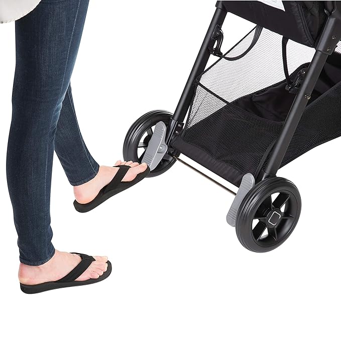 Safety 1st Smooth Ride Travel System Stroller and Car Seat OnBoard™ FLX - Efficient Infant Car Seat Stroller and Infant Car Seat and Stroller Combo, Black Cherry