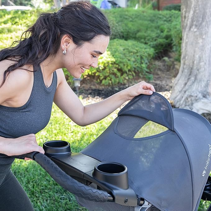 Baby Trend Expedition® Jogger Travel System with EZ-Lift™ Infant Car Seat, Dash Grey