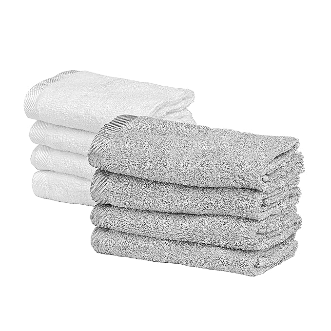 Sweet Child 8-Pack Baby Washcloths - Soft Rayon Washcloth, Baby Wash Cloths