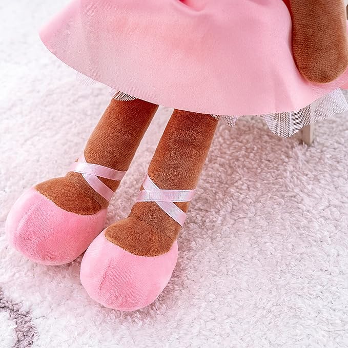 Lazada African American Baby Dolls Gifts Soft Plush Girl Toys 16"