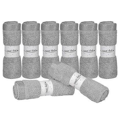 Sweet Child 8-Pack Baby Washcloths -Super Soft Rayon Washcloth, Baby Wash Cloths for Newborn