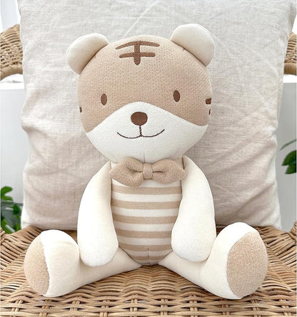 Super Soft Organic Cotton Baby First Friend, Attachment Doll for Baby