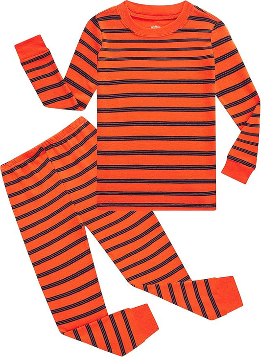 Family Feeling Little Big Boy Pajamas Sets 100% Cotton Pjs