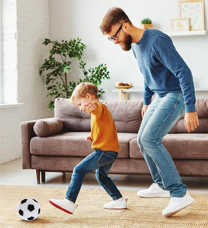 DolliBu Sport Plush Ball - Small Stuffed Sports Balls for Kids, Cute Squishy Soft Ball Toys for Throwing 3 Inch