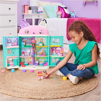 Gabby’s Dollhouse, Art Studio Set with 2 Toy Figures 2 Accessories, 3 and
